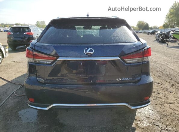 2T2JGMDA1MC063531 2021 LEXUS RX Blue Vista trasera