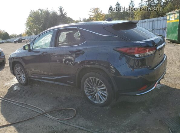 2T2JGMDA1MC063531 2021 LEXUS RX Blue Trasero izquierdo