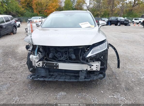 2T2JGMDA2NC074491 2022 LEXUS RX 450H Серебряный Вид задней части салона