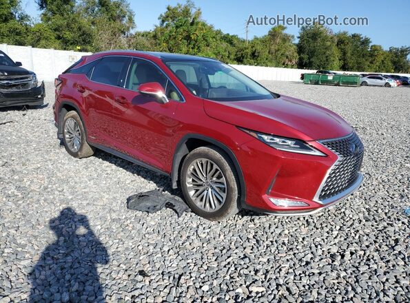 2T2JGMDA4LC052926 2020 LEXUS RX Red წინა მარჯვენა