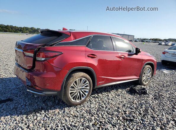 2T2JGMDA4LC052926 2020 LEXUS RX Red უკანა მარჯვენა