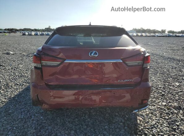 2T2JGMDA4LC052926 2020 LEXUS RX Red უკანა ხედი