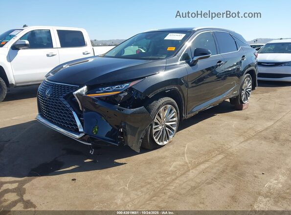 2T2JGMDA5LC048254 2020 LEXUS RX 450H Черный Вид спереди