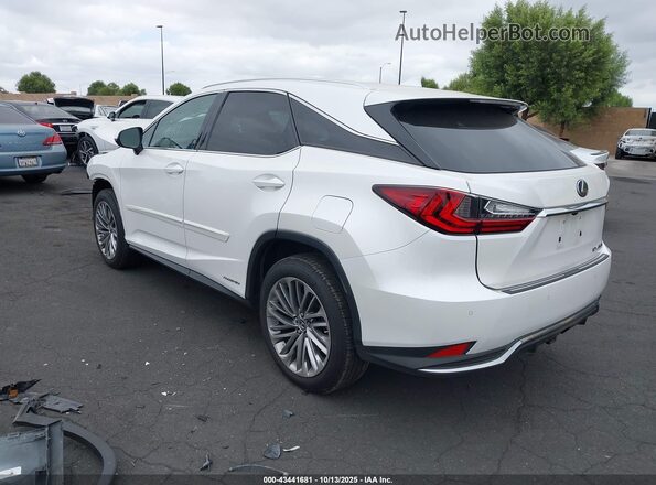 2T2JGMDA8LC045333 2020 LEXUS RX 450H White Tył lewy