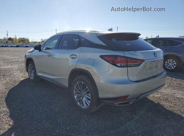2T2JZMDA9LC219792 2020 LEXUS RX Beige Trasero izquierdo