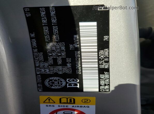 2T2JZMDA9LC219792 2020 LEXUS RX Beige Vista interior de 360 grados