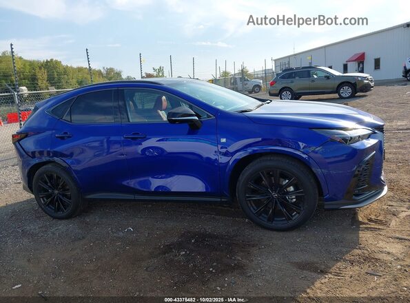 2T2KGCEZ2SC083397 2025 LEXUS NX 350 Blue Вид задньої частини салону