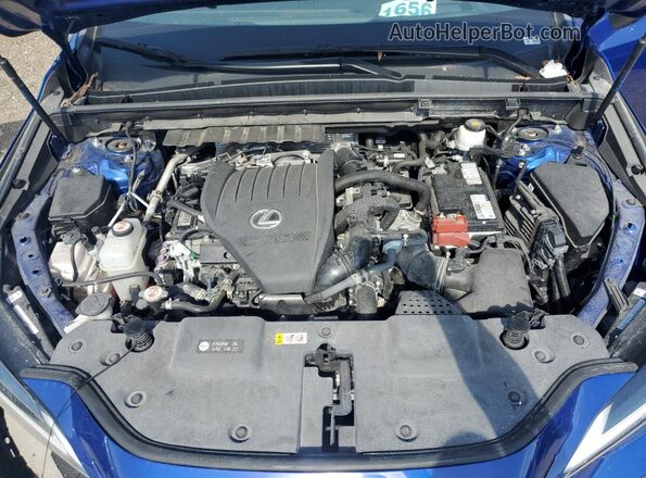 2T2KGCEZ6NC006309 2022 LEXUS NX Blue Widok komory silnika