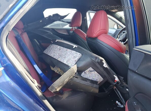 2T2KGCEZ6NC006309 2022 LEXUS NX Blue Widok wnętrza z tyłu