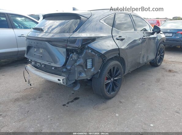 2T2KGCEZ8RC042587 2024 LEXUS NX 350 Gray Задня права чверть