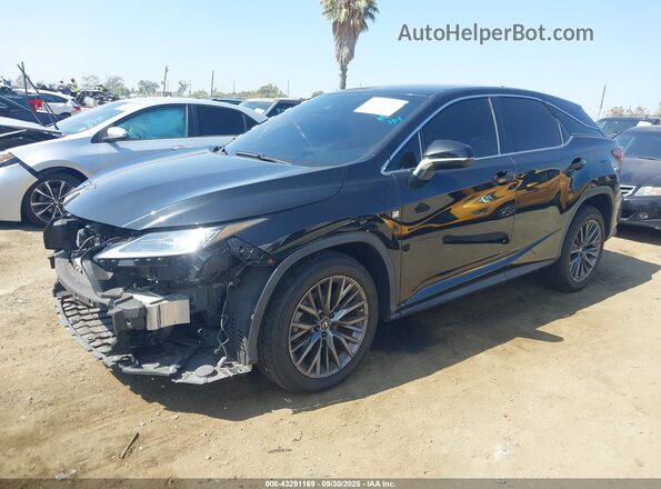 2T2SZMDA7LC218516 2020 LEXUS RX 350 Black Передня ліва чверть