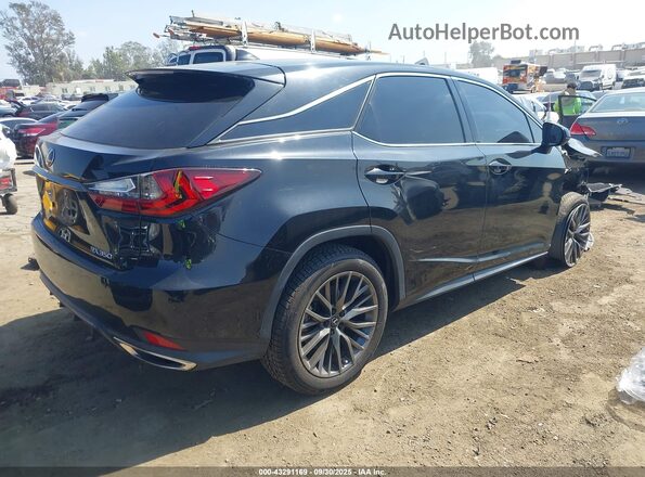 2T2SZMDA7LC218516 2020 LEXUS RX 350 Black Задня права чверть