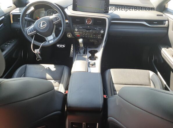 2T2SZMDA7MC268883 2021 LEXUS RX Gray Vista del salpicadero