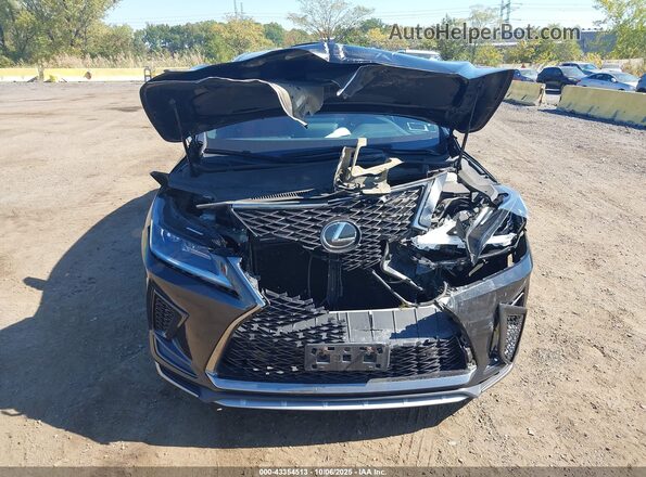 2T2SZMDAXLC241787 2020 LEXUS RX 350 Black Rear interior view