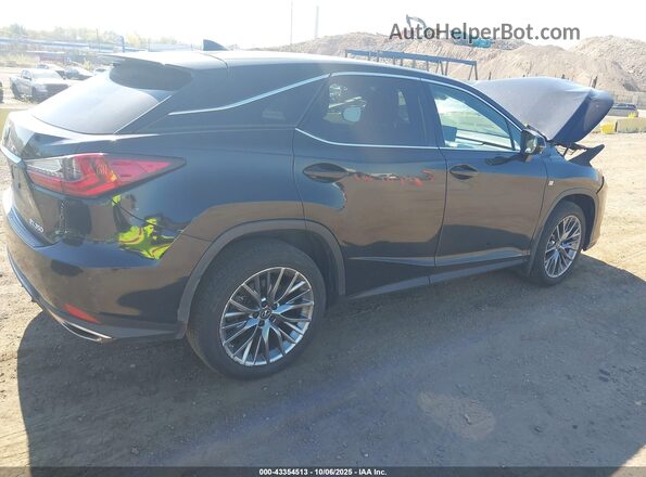 2T2SZMDAXLC241787 2020 LEXUS RX 350 Black Rear right