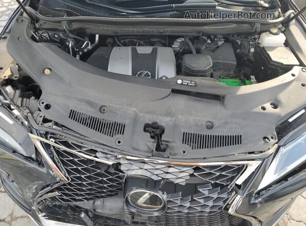 2T2YZMDA0LC251450 2020 LEXUS RX Black Vista del compartimento del motor