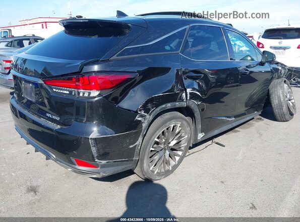 2T2YZMDA2MC263911 2021 LEXUS RX 350 Black Tył prawy