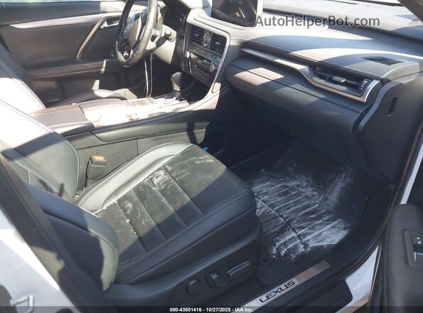 2T2YZMDA4MC269998 2021 LEXUS RX 350 White Widok wnętrza z przodu
