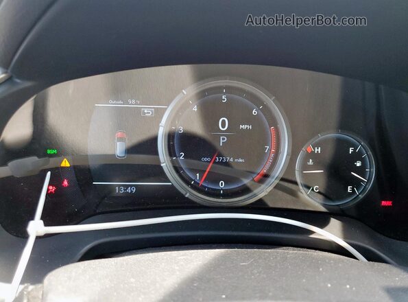 2T2YZMDA4MC279852 2021 LEXUS RX Серый Вид щитка приборов