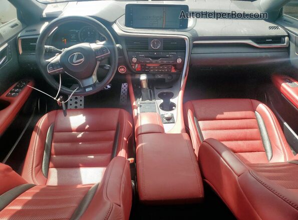 2T2YZMDA5NC363552 2022 LEXUS RX White Вид панелі приладів