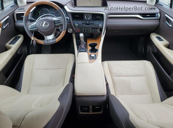 2T2ZZMCA0JC105519 2018 LEXUS RX Gray Widok deski rozdzielczej