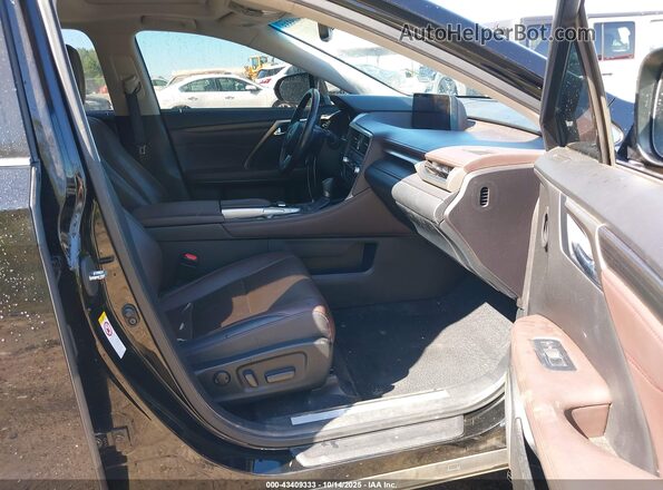 2T2ZZMCA1GC019824 2016 LEXUS RX 350 Black Vista interior delantera
