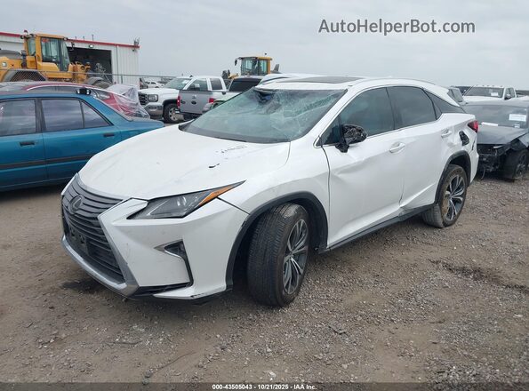 2T2ZZMCA5JC109517 2018 LEXUS RX 350 White Vista tres cuartos delantera izquierda