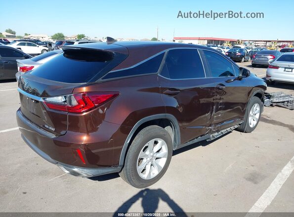 2T2ZZMCA9GC023524 2016 LEXUS RX 350 Темно-бордовый Задняя правая четверть