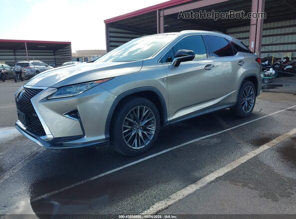 2T2ZZMCAXJC093315 2018 LEXUS RX 350 Silver Vista tres cuartos delantera izquierda