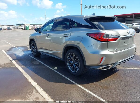 2T2ZZMCAXJC093315 2018 LEXUS RX 350 Silver Trasero izquierdo