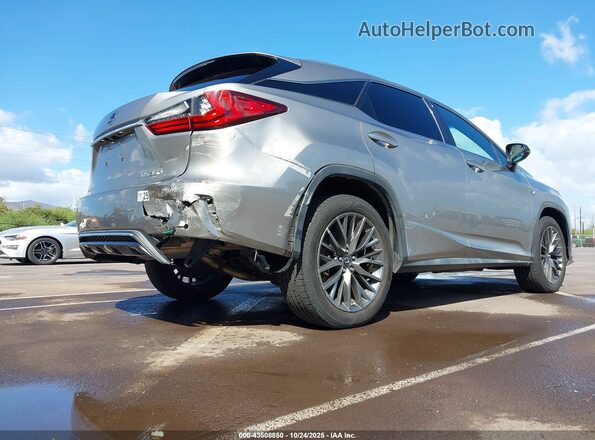 2T2ZZMCAXJC093315 2018 LEXUS RX 350 Silver Vista frontal