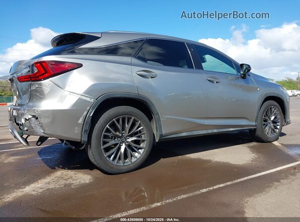 2T2ZZMCAXJC093315 2018 LEXUS RX 350 Silver 