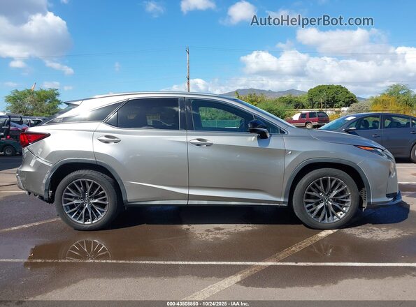 2T2ZZMCAXJC093315 2018 LEXUS RX 350 Silver Vista interior de 360 grados