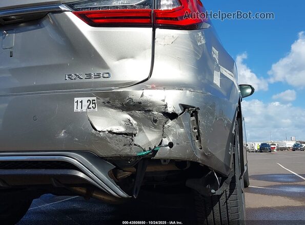 2T2ZZMCAXJC093315 2018 LEXUS RX 350 Silver 