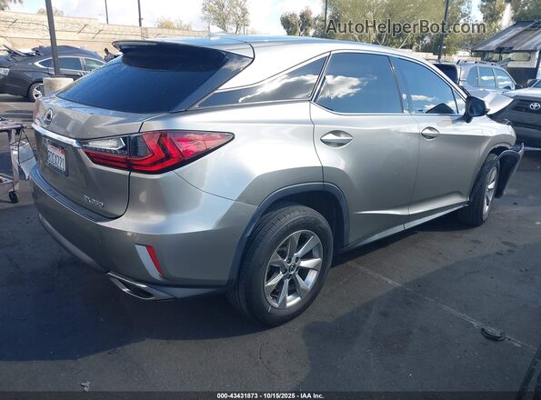 2T2ZZMCAXJC101249 2018 LEXUS RX 350 Champagne Задня права чверть