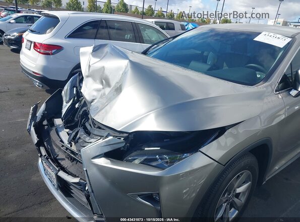 2T2ZZMCAXJC101249 2018 LEXUS RX 350 Champagne Вид щитка приладів