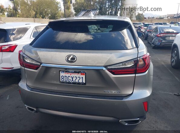 2T2ZZMCAXJC101249 2018 LEXUS RX 350 Champagne 