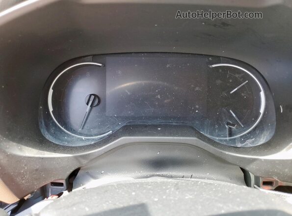 2T3C1RFVXPW282221 2023 TOYOTA LE White Instrument cluster view