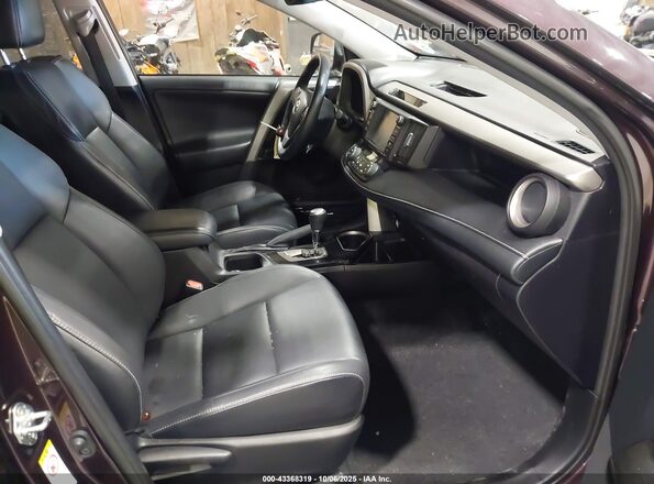 2T3DFREV3JW857970 2018 TOYOTA LIMITED Purple Front interior view