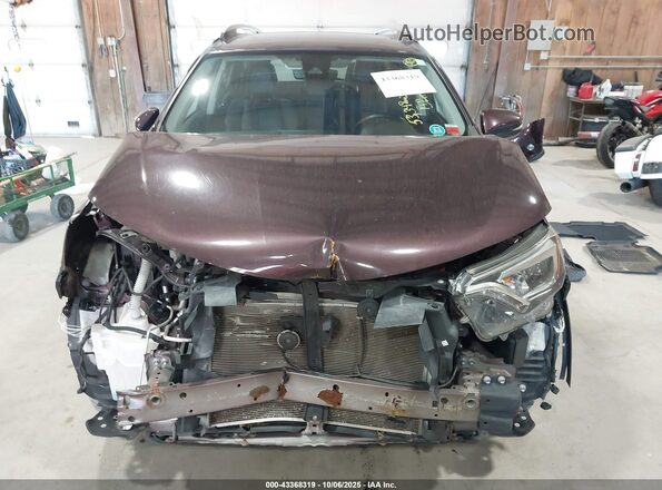 2T3DFREV3JW857970 2018 TOYOTA LIMITED Purple Rear interior view
