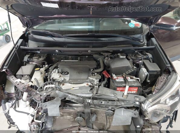 2T3DFREV3JW857970 2018 TOYOTA LIMITED Purple Rear view