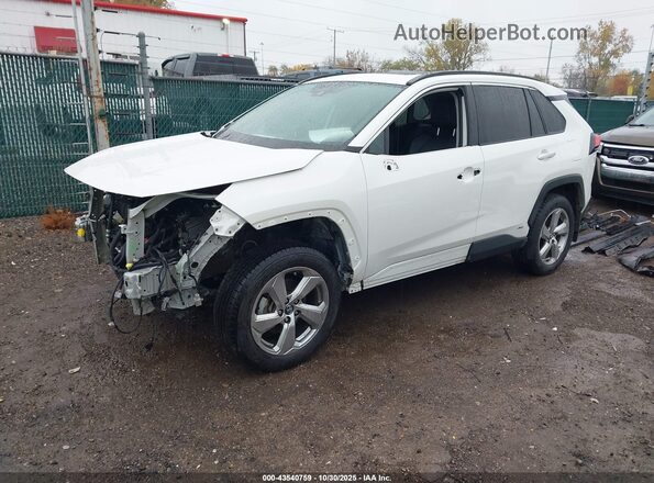 2T3DWRFV8LW062477 2020 TOYOTA LIMITED White წინა მარცხენა ხედი სამი მეოთხედიდან