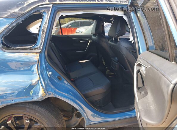 2T3E6RFV0RW052605 2024 TOYOTA RAV4 HYBRID Синий Вид наклейки с VIN-кодом