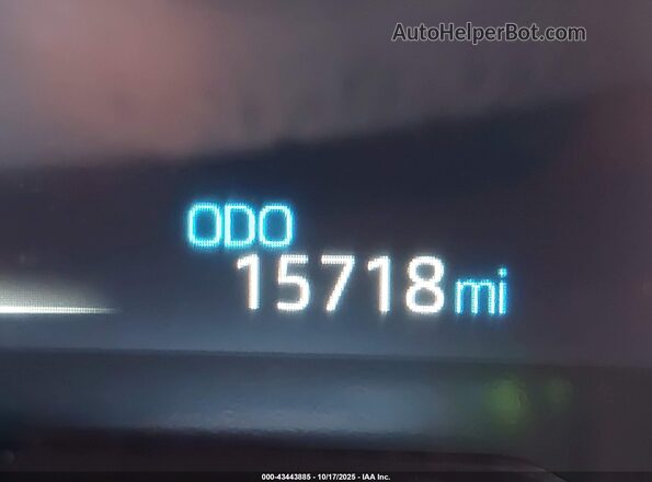 2T3E6RFV0RW052605 2024 TOYOTA RAV4 HYBRID Синий Вид задней части салона