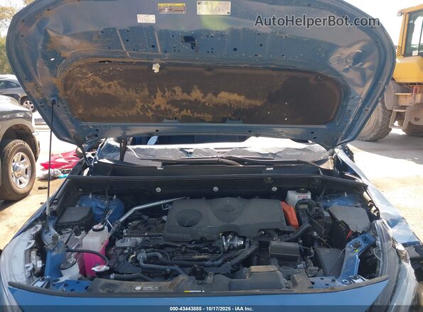 2T3E6RFV0RW052605 2024 TOYOTA RAV4 HYBRID Синий Вид сзади