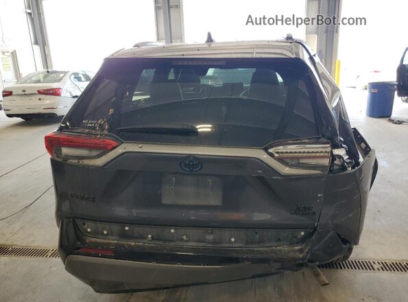 2T3E6RFV1LW001797 2020 TOYOTA RAV4 Gray Вид ззаду