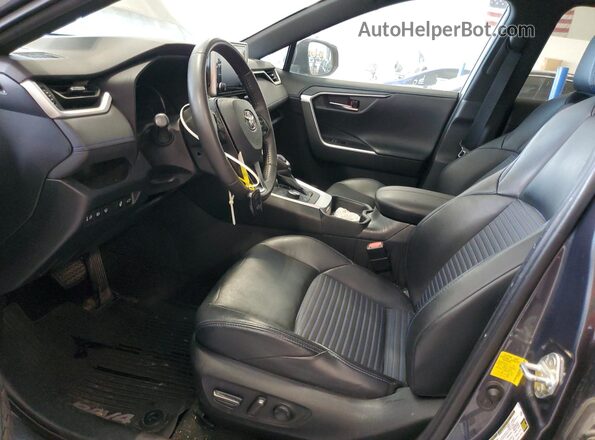 2T3E6RFV1LW001797 2020 TOYOTA RAV4 Gray Вид салону спереду
