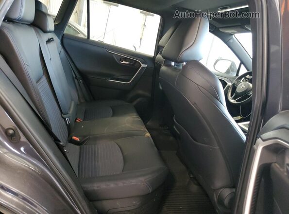 2T3E6RFV1LW001797 2020 TOYOTA RAV4 Gray Вид задньої частини салону
