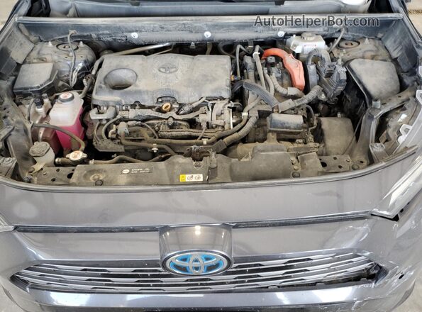 2T3E6RFV1LW001797 2020 TOYOTA RAV4 Gray Вид підкапотного простору
