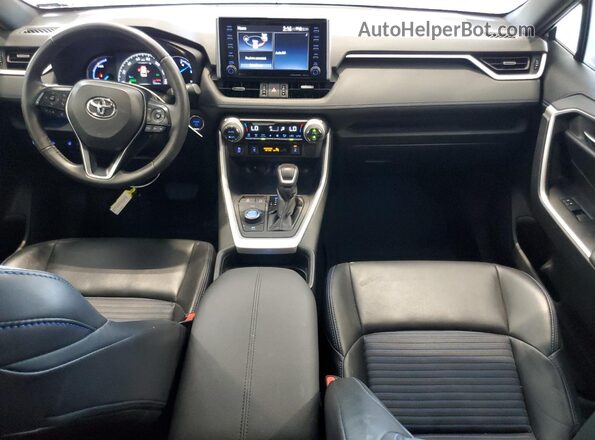 2T3E6RFV1LW001797 2020 TOYOTA RAV4 Gray Вид панелі приладів